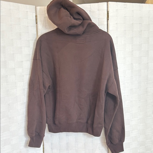 Abercrombie & Fitch Espresso Graphic Hoodie - Dark Brown - Picture 6 of 7